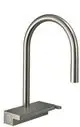 Hansgrohe-HG-Spueltischmischer-170-Aquno-Select-M81-Ausziehbrause-3jet-sBox-edelstahl-optik-73831800 gallery number 1